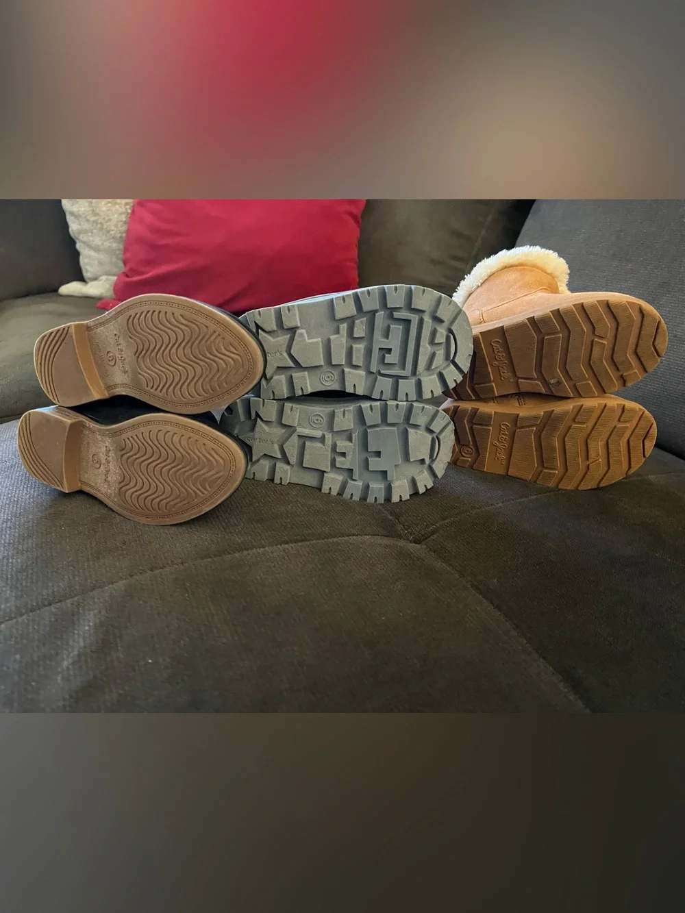 Baby girl size 6c boots